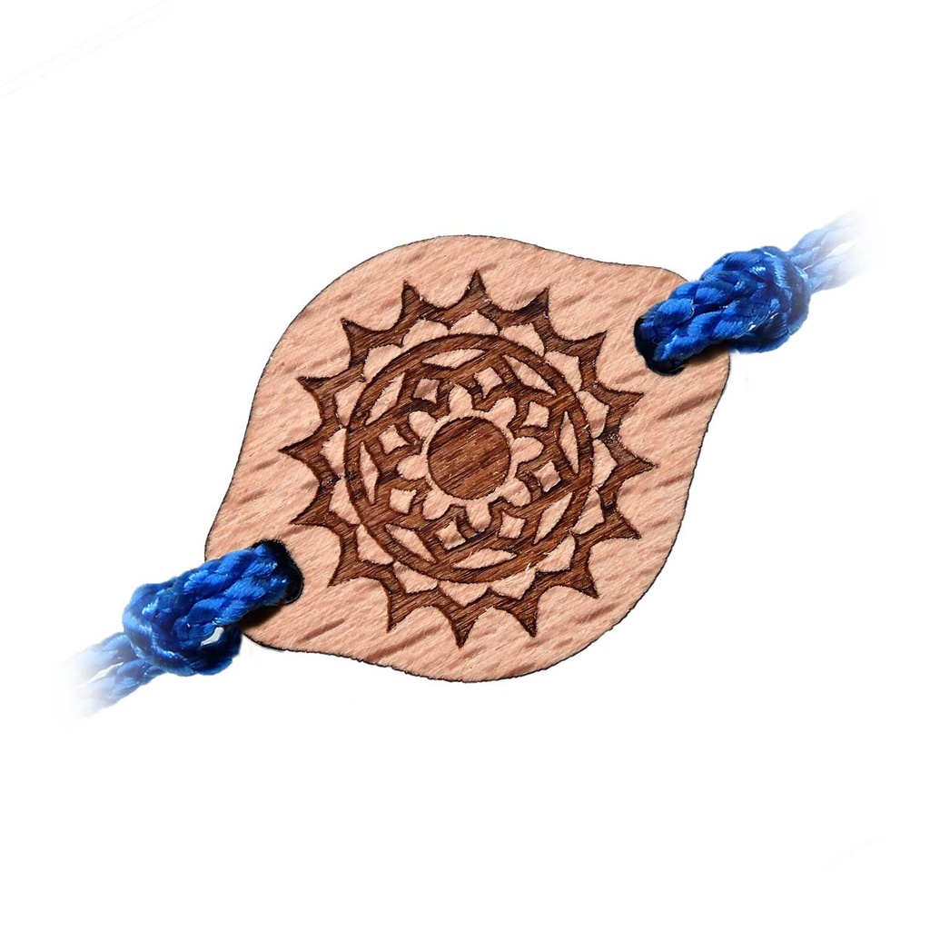 Wooper Bracelet Chakra couronne sahasrara cordon bleu roi