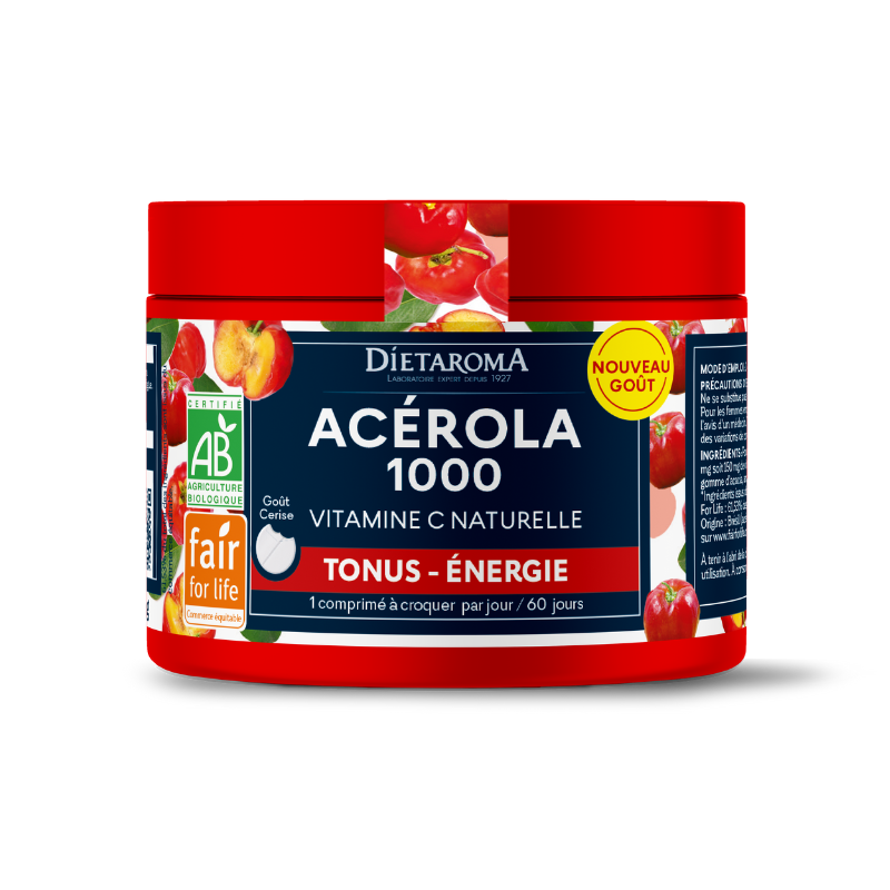 DIETAROMA Acérola 1000 BIO 60 cpr