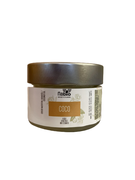 Huile végétale Coco BIO* (cocos nucifera) 110gr