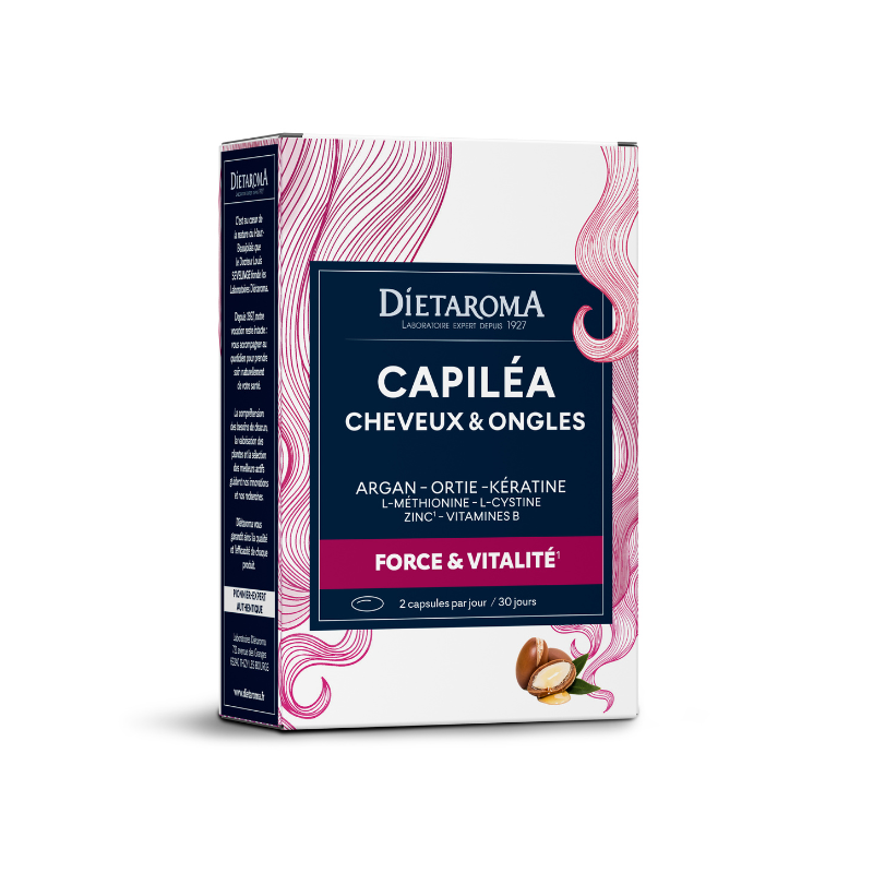 DIETAROMA CAPILEA Cheveux&ongles 60cpr
