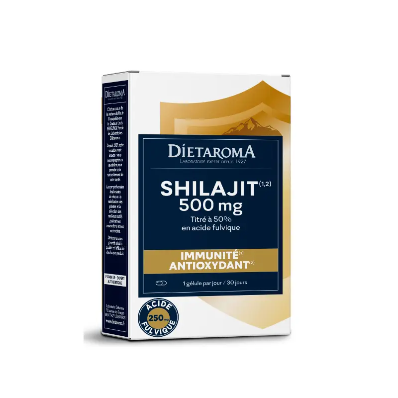 DIETAROMA Shilajit 30 gélules