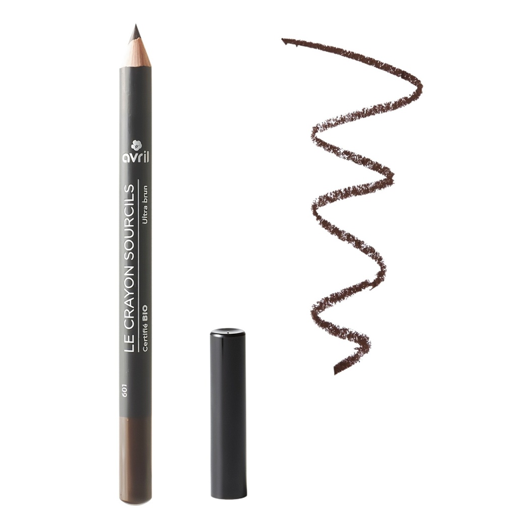 Avril Crayon sourcils Ultra brun BIO* 1gr