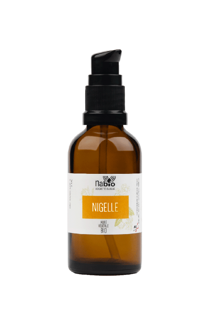 Huile végétale Nigelle vierge BIO (nigella sativa) 50ml