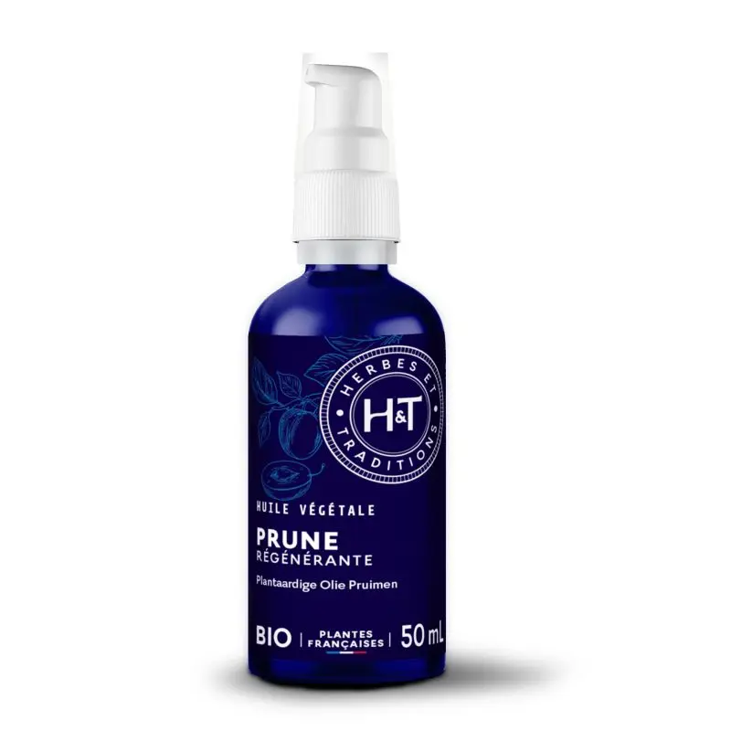 H&T Huile végétale Prune BIO* (prunus domestica) 50ml