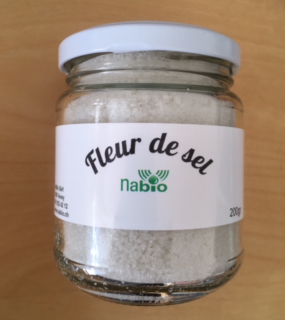 Fleur de sel, pot verre de 200g