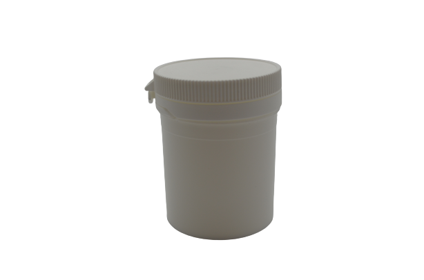 Pot blanc 105ml securibox avec couvercle