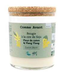 [COMMBOUFLE] COMME AVANT Bougie Fleur coton & Ylang 190 gr