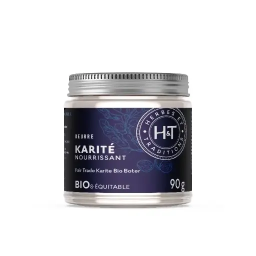 [HTKARI] H&T Beurre de karité FFL BIO* 90gr