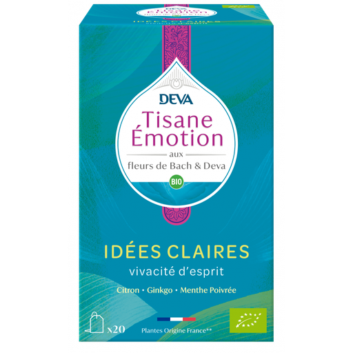 [DTISAIDE] DEVA Tisane émotion IDEES CLAIRES bio