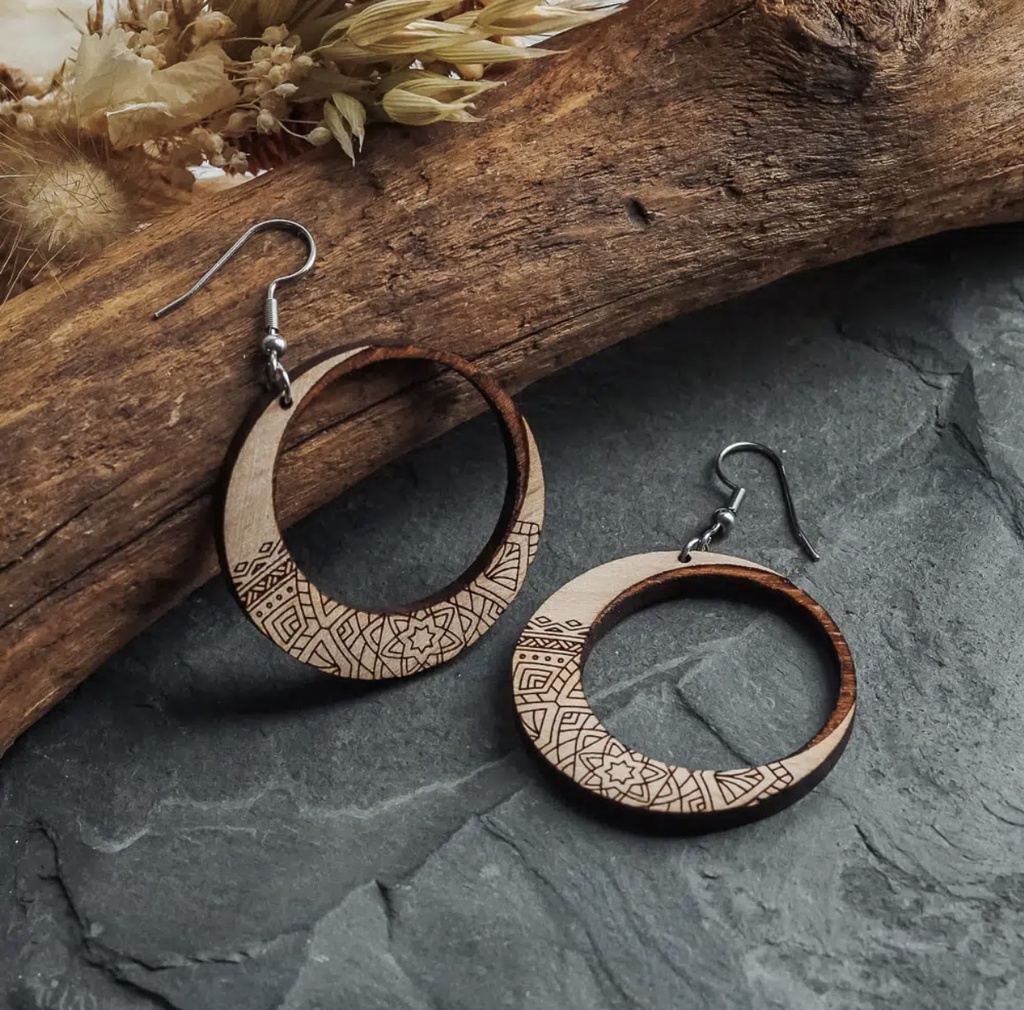 Wooper Boucles d'oreilles Luna