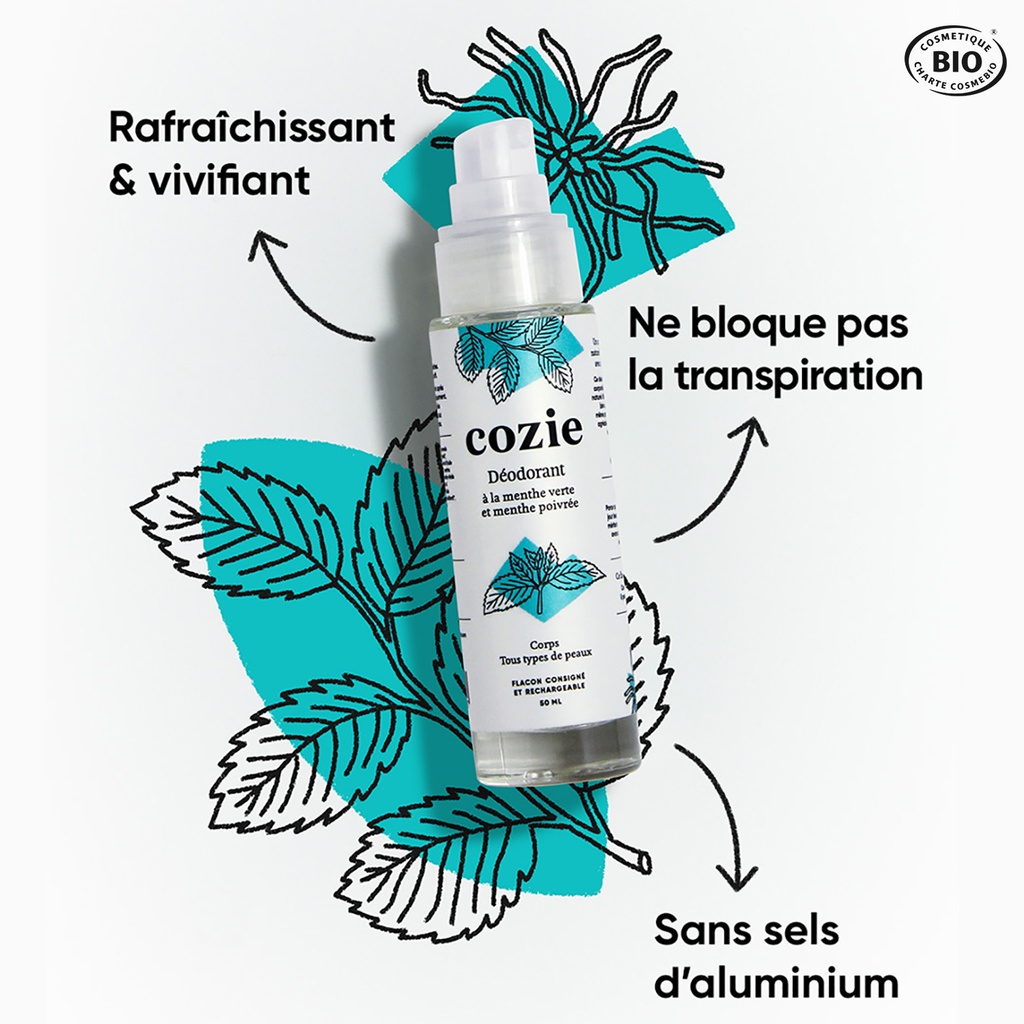 Cozie Déodorant BIO* 50ml