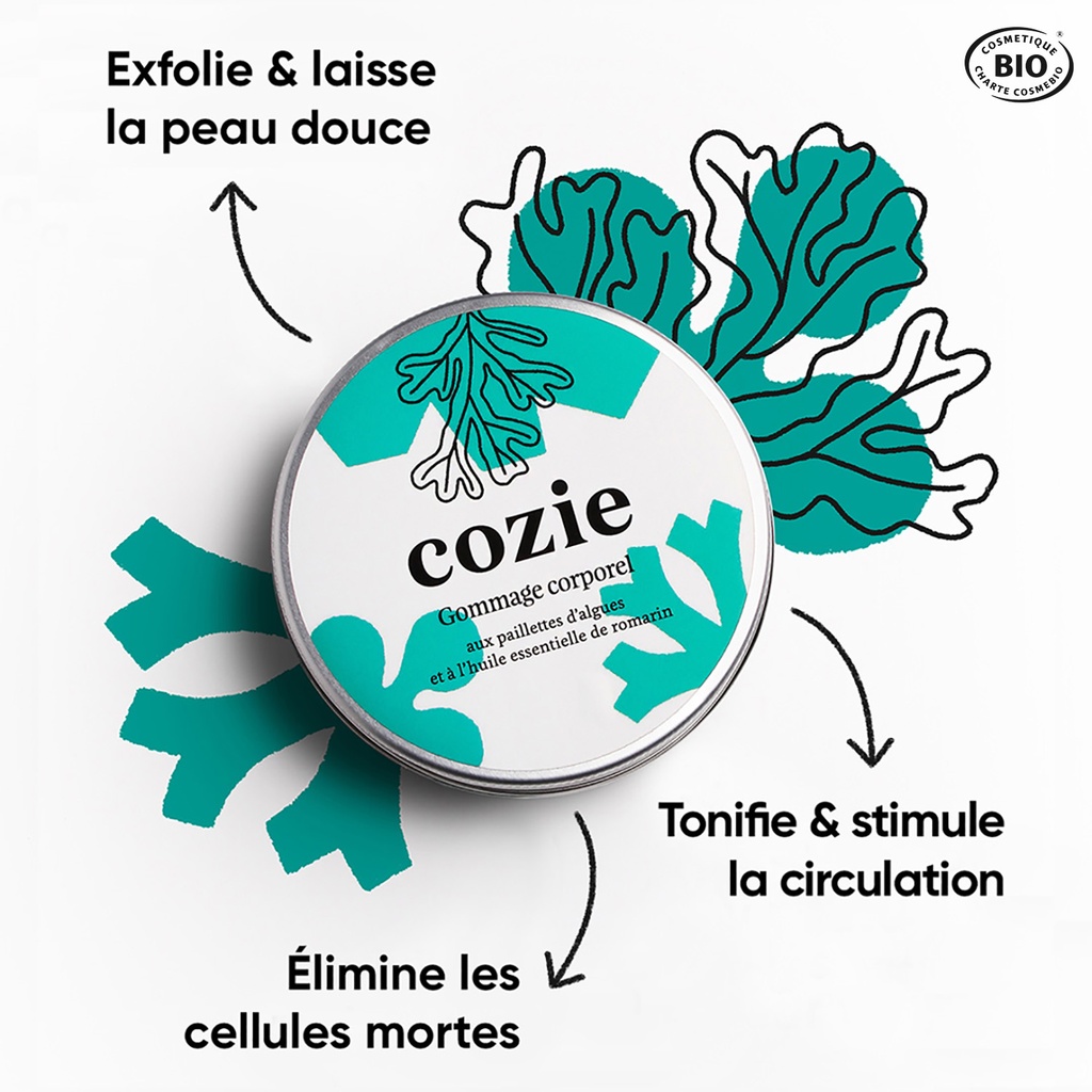 Cozie Gommage corps BIO* 200ml