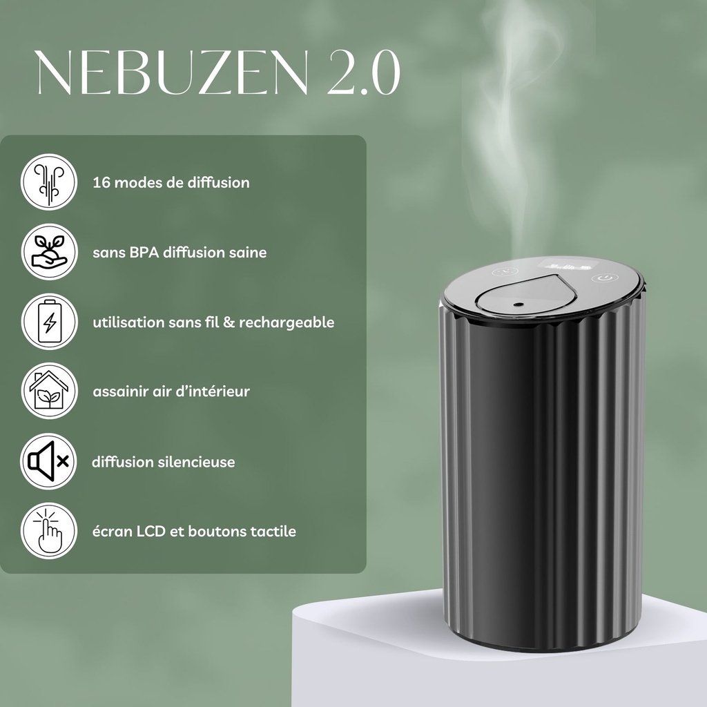 Diffuseur nébulisation NEBUZEN Zen'Arôme