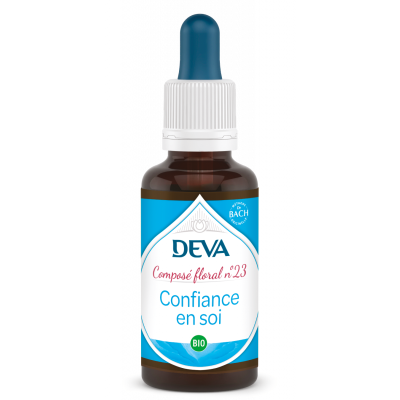 DEVA Composé floral BIO, n°23 CONFIANCE EN SOI 30ml