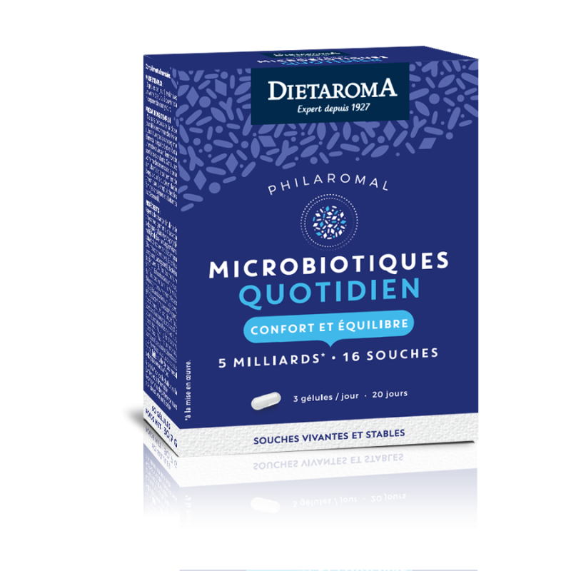 DIETAROMA Microbiotiques Quotidien 60 gélules