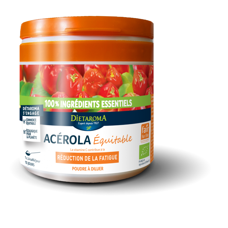 DIETAROMA Acérola poudre BIO pot 50 gr