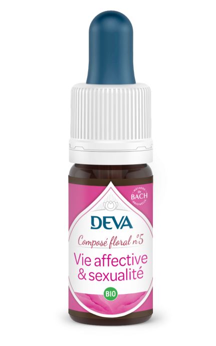 DEVA Composé floral BIO, n°05 VIE AFFECTIVE 15ml