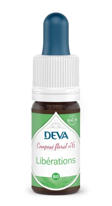 DEVA Composé floral BIO, n°06 LIBERATIONS (désaccoutumance) 15ml