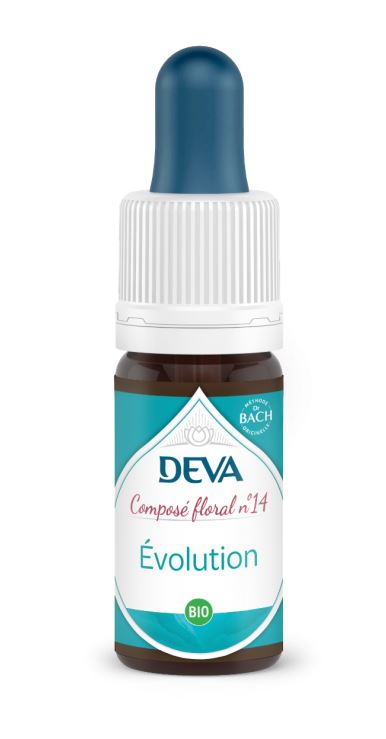 DEVA Composé floral BIO, n°14 EVOLUTION 15ml