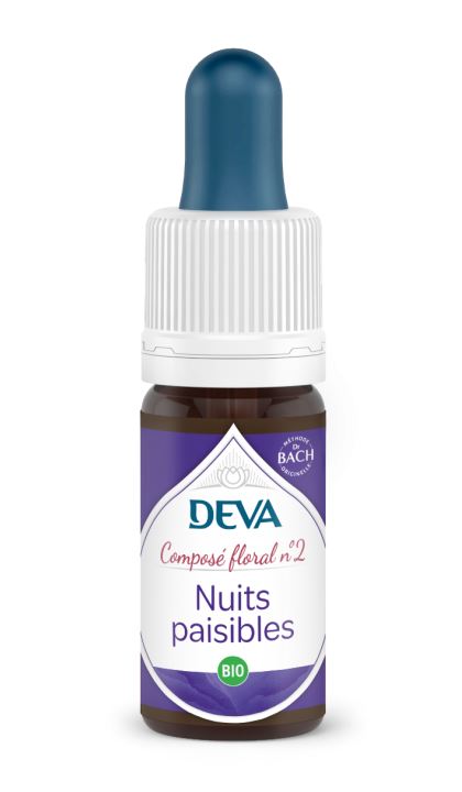 DEVA Composé floral BIO, n°02 NUITS PAISIBLES 15ml