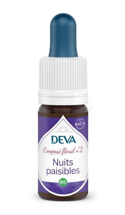 DEVA Composé floral BIO, n°02 NUITS PAISIBLES 15ml