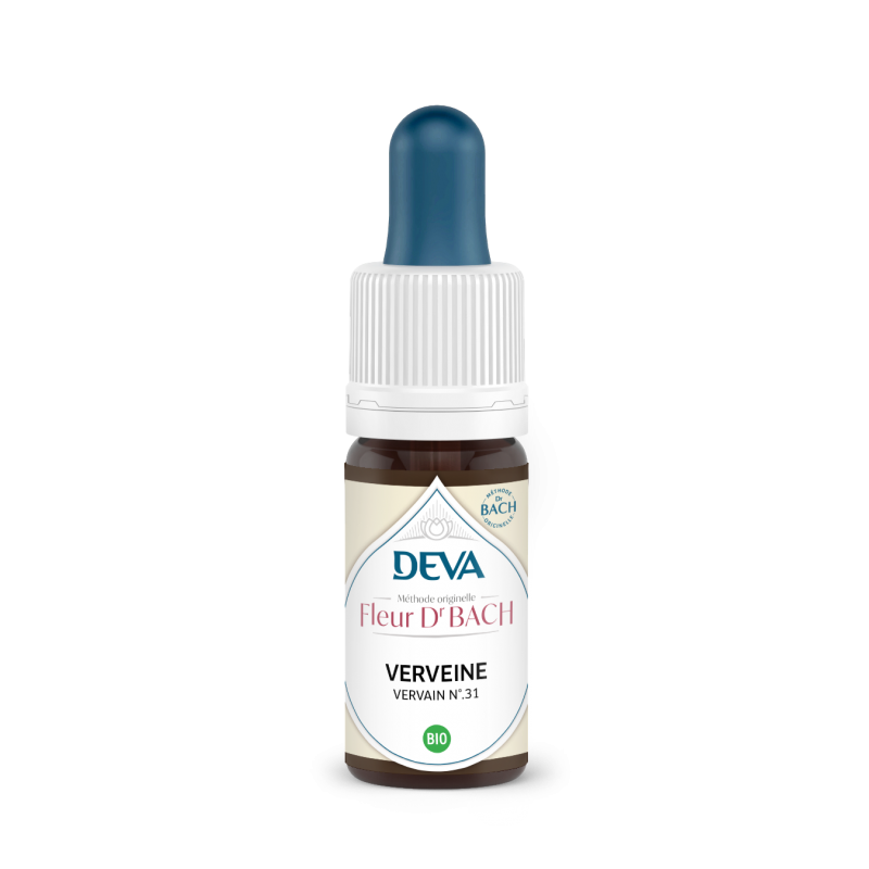 31 Elixir floral Dr BACH de DEVA BIO, Verveine/Vervain 15ml