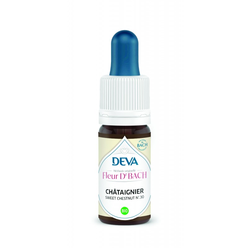Elixir floral Dr BACH de DEVA BIO, Châtaignier/Sweet chestnut (n°30) 15ml