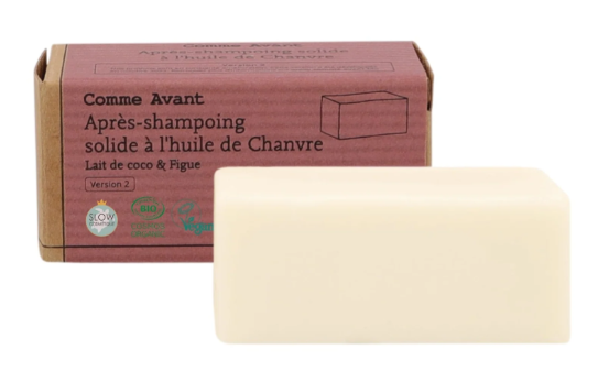 Comme Avant Après-shampoing solide coco & figue BIO* 45 gr