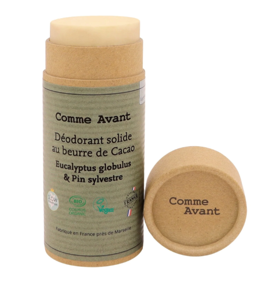 Comme Avant Déodorant solide Eucalyptus & Pin sylvestre BIO* 60 gr