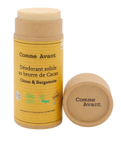 Comme Avant Déodorant solide Citron & Bergamote BIO* 60 gr