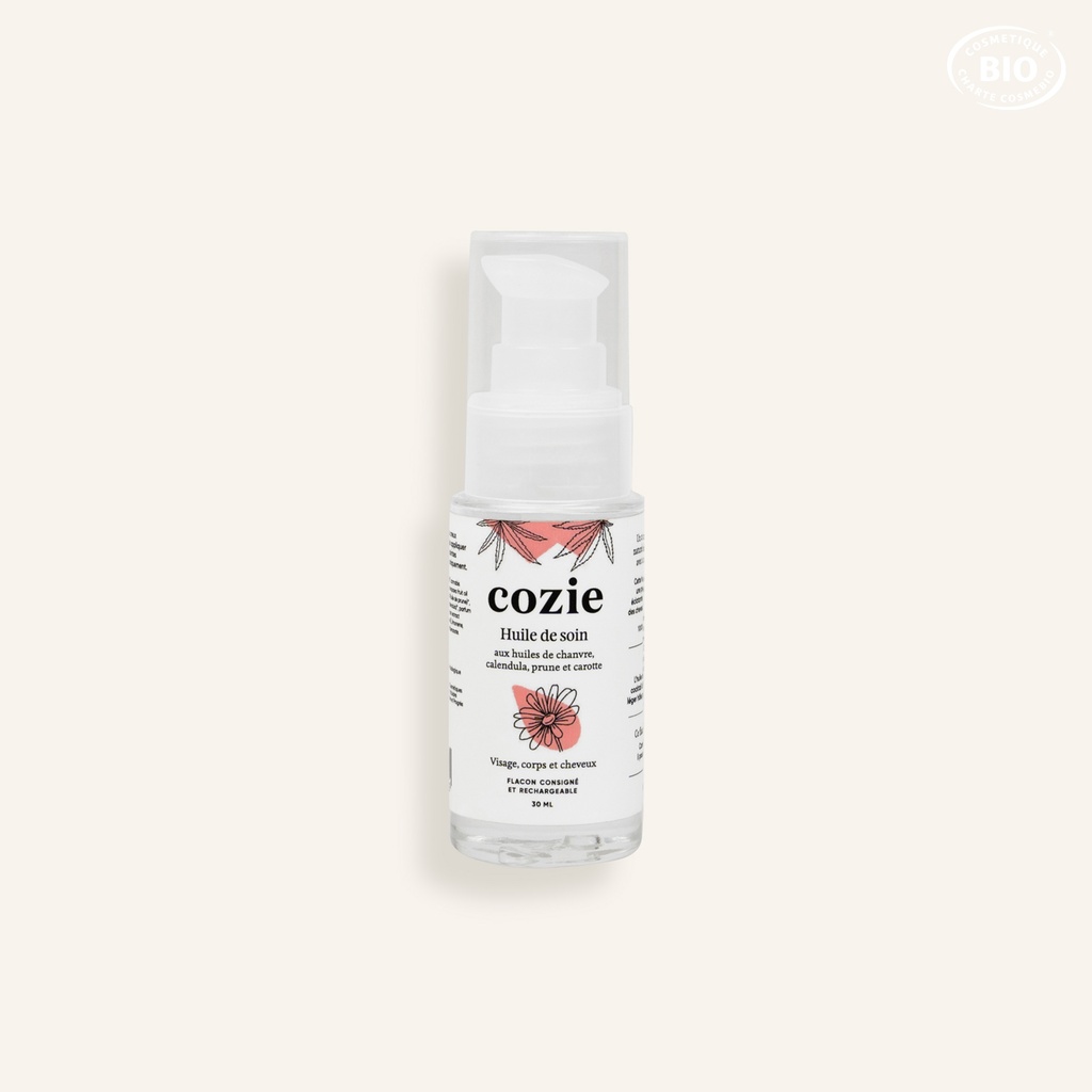 Cozie Huile de soin BIO* 30ml