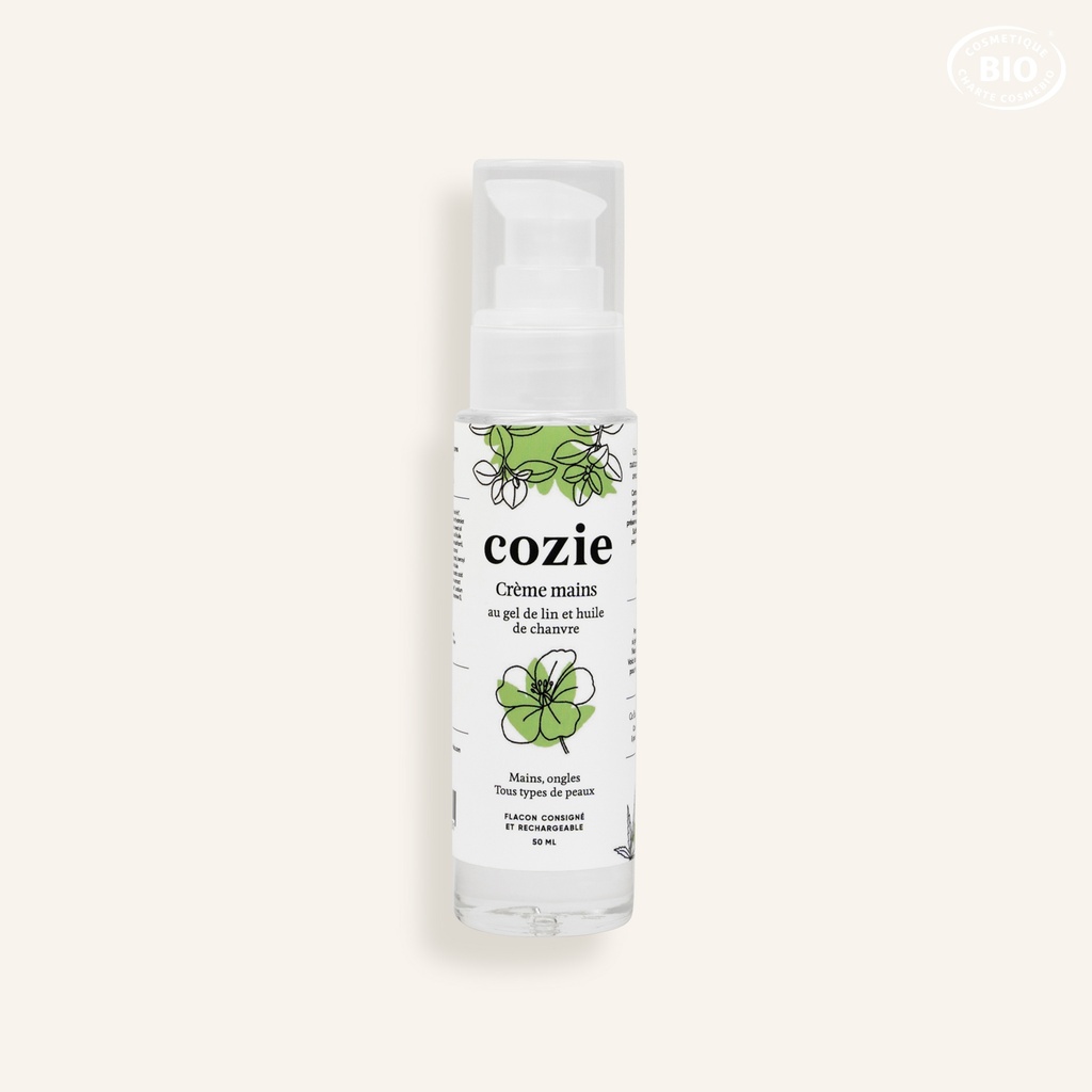 Cozie Crème mains BIO* 50ml