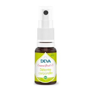 DEVA Composé floral BIO, n°03 DETENTE CORPORELLE 15ml SPRAY