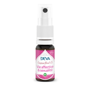 DEVA Composé floral BIO, n°05 VIE AFFECTIVE 15ml SPRAY