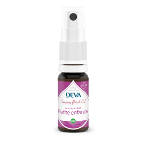 DEVA Composé floral BIO, n°11 Emotions de L'ENFANCE 15ml SPRAY