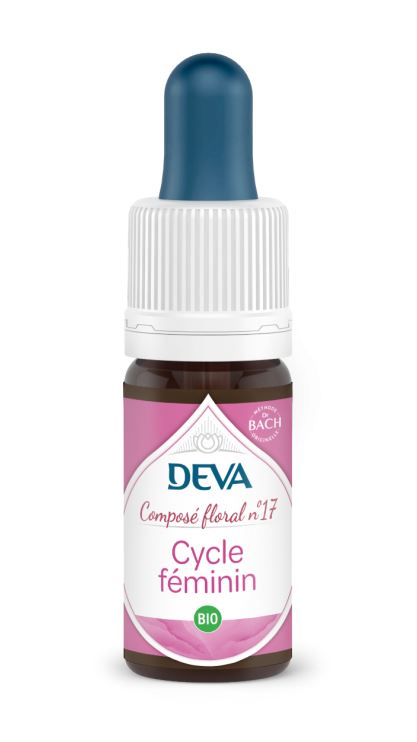 DEVA Composé floral BIO, n°17 CYCLE FEMININ 15ml SPRAY