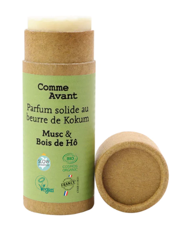 Comme Avant Parfum solide Musc & Bois de Hô BIO* 20 gr