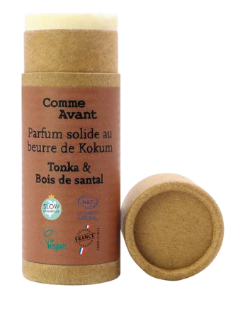 Comme Avant Parfum solide Tonka & Bois de santal BIO* 20 gr