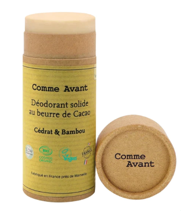 Comme Avant Déodorant solide Cédrat & Bambou BIO* 60 gr