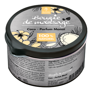 ALTHO Bougie de massage coco/monoi 100ml