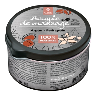 ALTHO Bougie de massage argan/petit grain BIO* 100ml