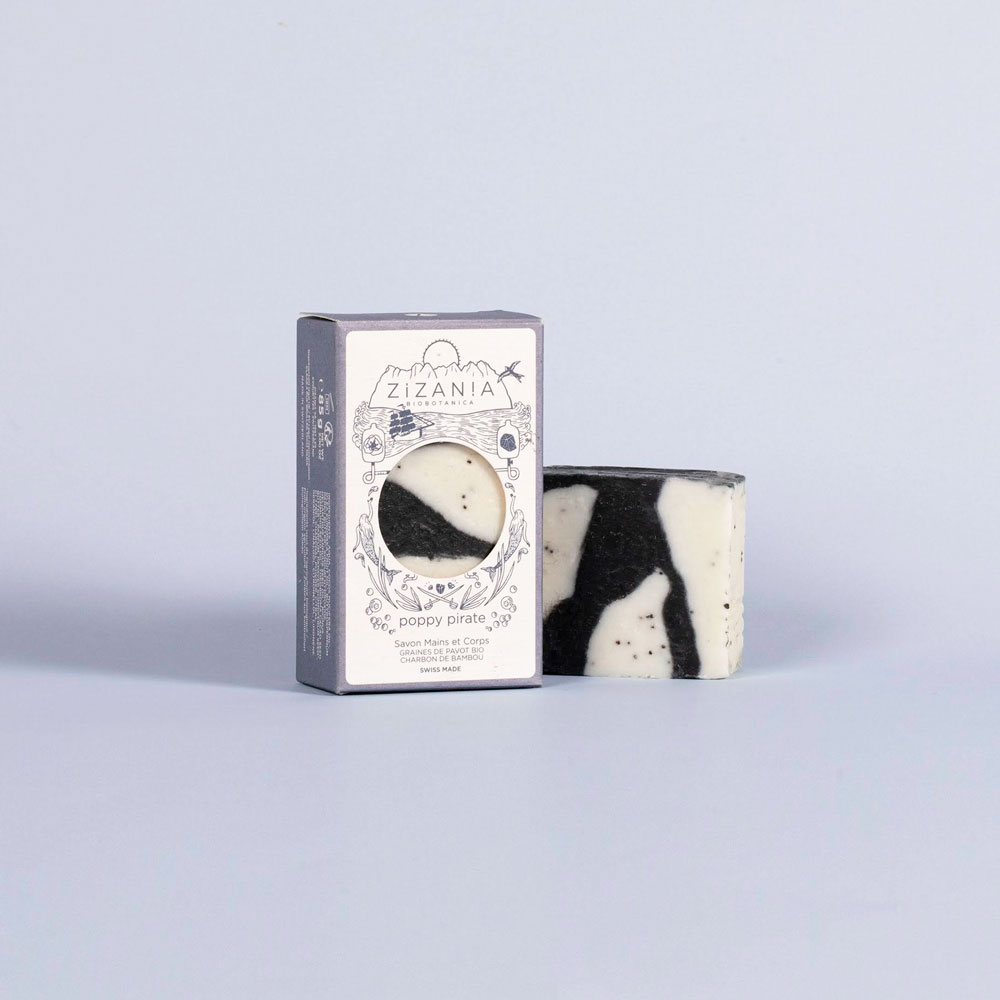 ZIZANIA Savon Poppy Pirate Cosmos 85 gr