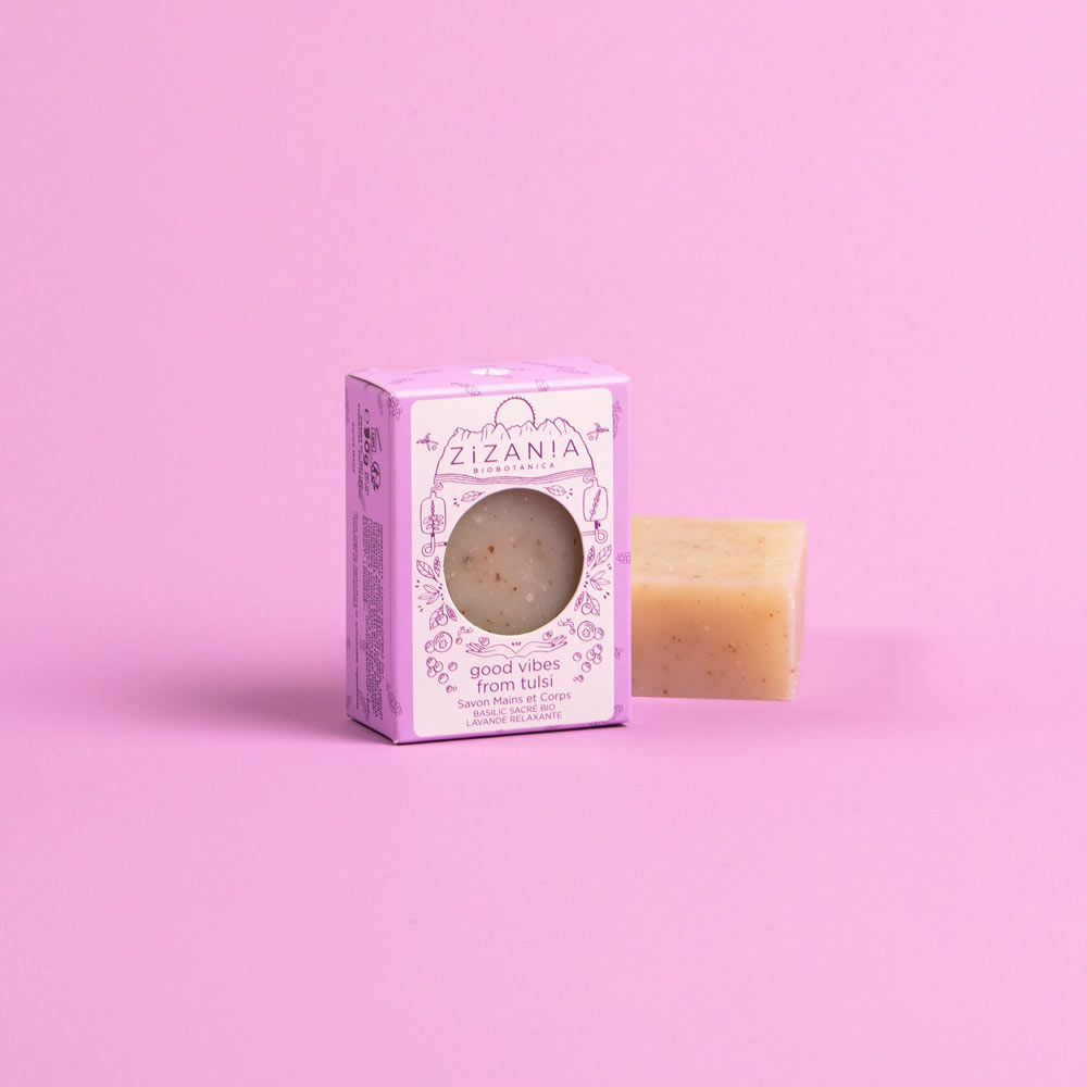 ZIZANIA Savon Good Vibes from Tulsi BIO* 90 gr