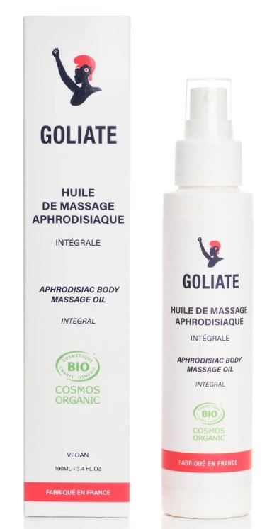 Goliate Huile de massage aphrodisiaque bio* 100 ml