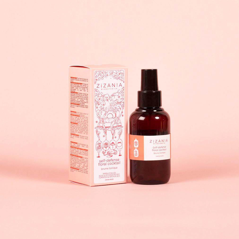 ZIZANIA Self défense floral cocktail Brume tonique 100 ml