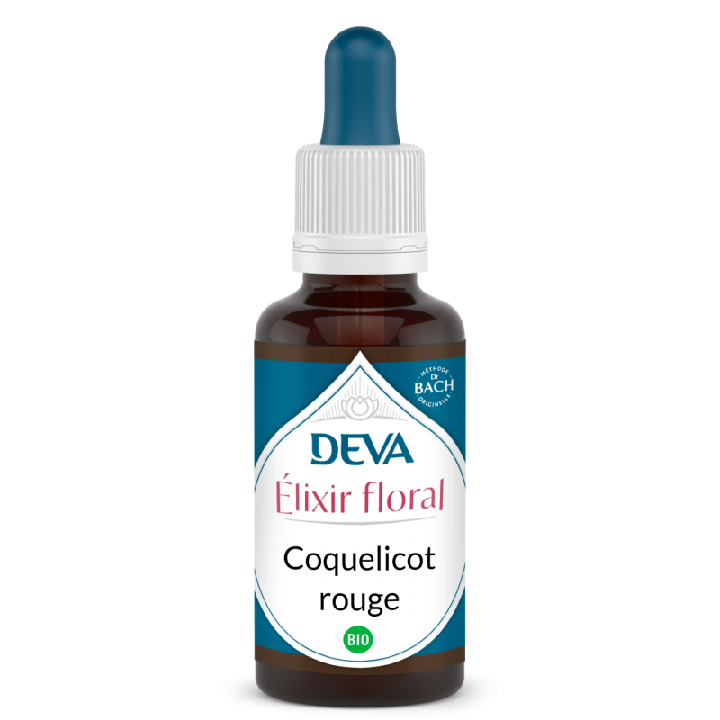 Elixir floral DEVA BIO, Coquelicot rouge 30ml
