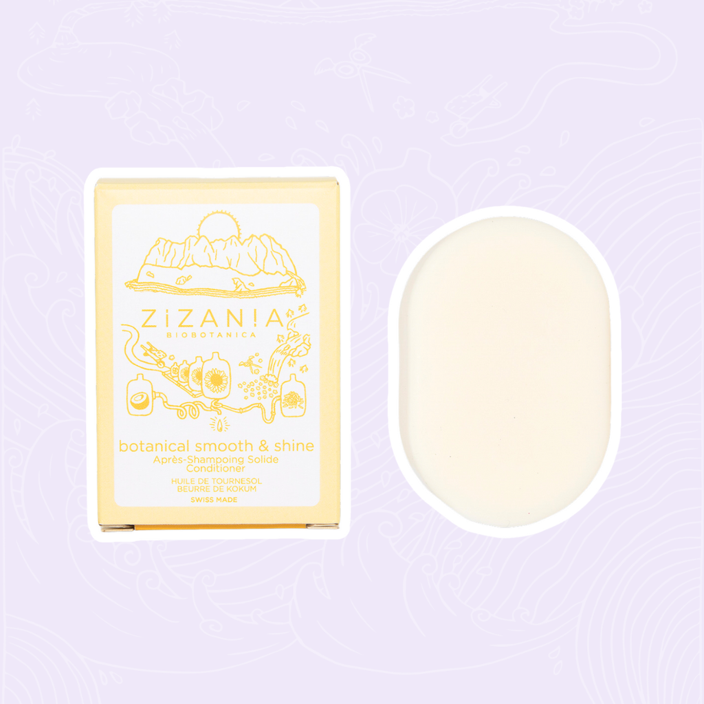ZIZANIA Botanical Smooth & Shine - Après-shampoing solide 50g