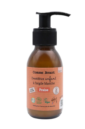 Comme Avant Dentifrice enfant en pâte à la fraise BIO* 90 ml