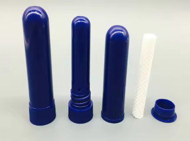 Stick olfactif plastique bleu foncé