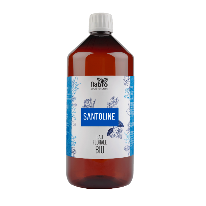 Eau florale Santoline BIO (Santolina chamaecyparissus) 1000ml